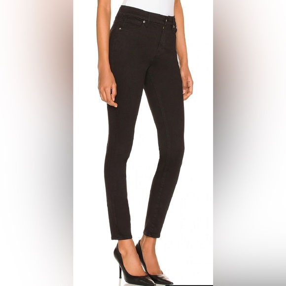 Good American Good Legs Skinny Jean in Black - Size 6 - Picture 3 of 12